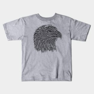 Bald Eagle, Wild and Free Kids T-Shirt